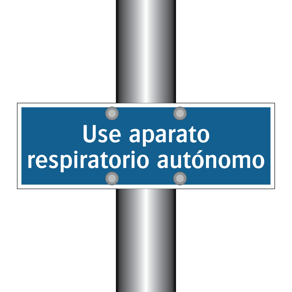Use aparato respiratorio autónomo