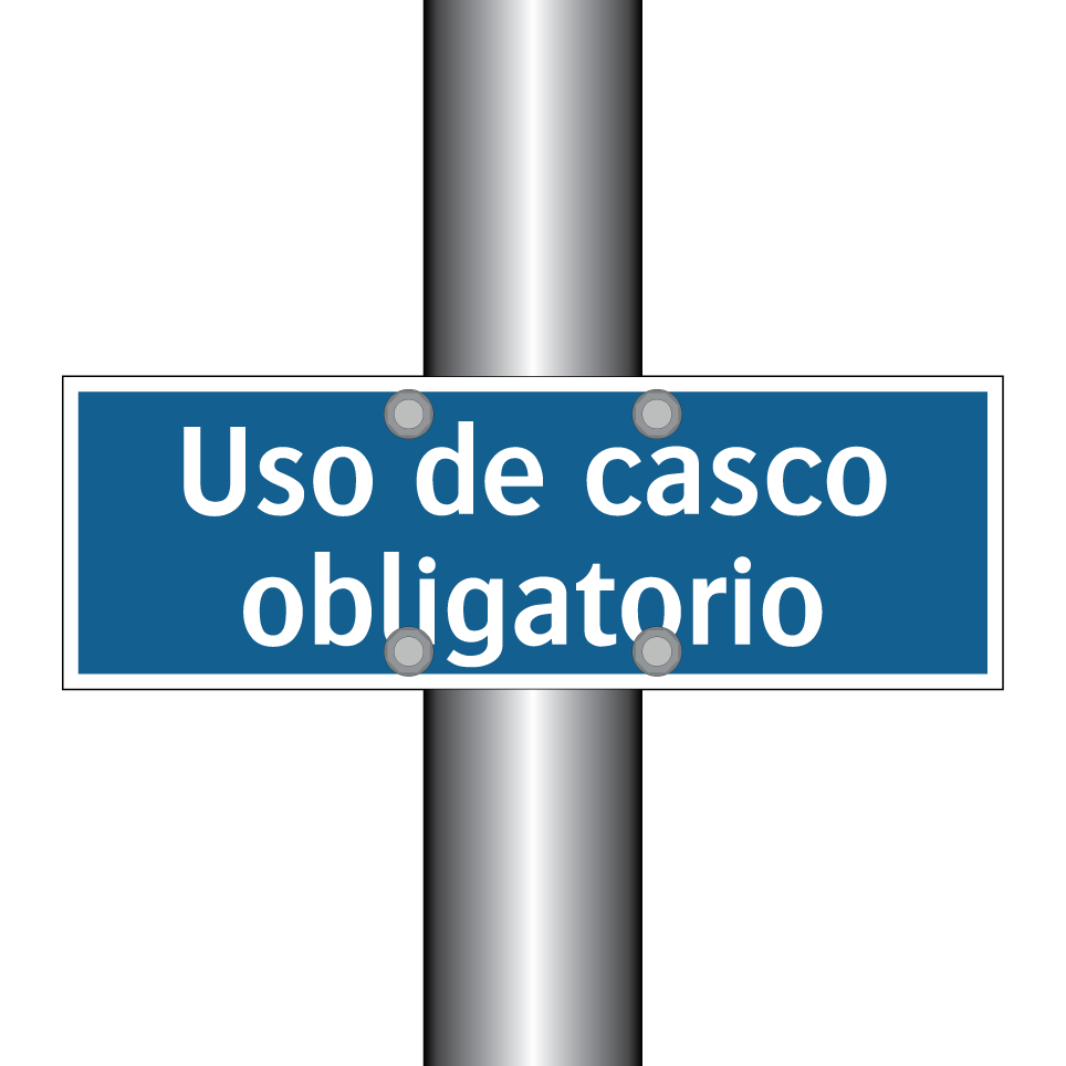 Uso de casco obligatorio