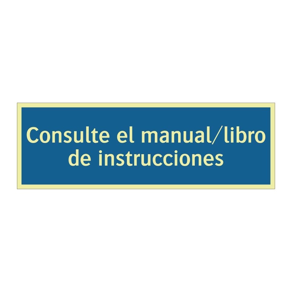 Consulte el manual/libro de instrucciones