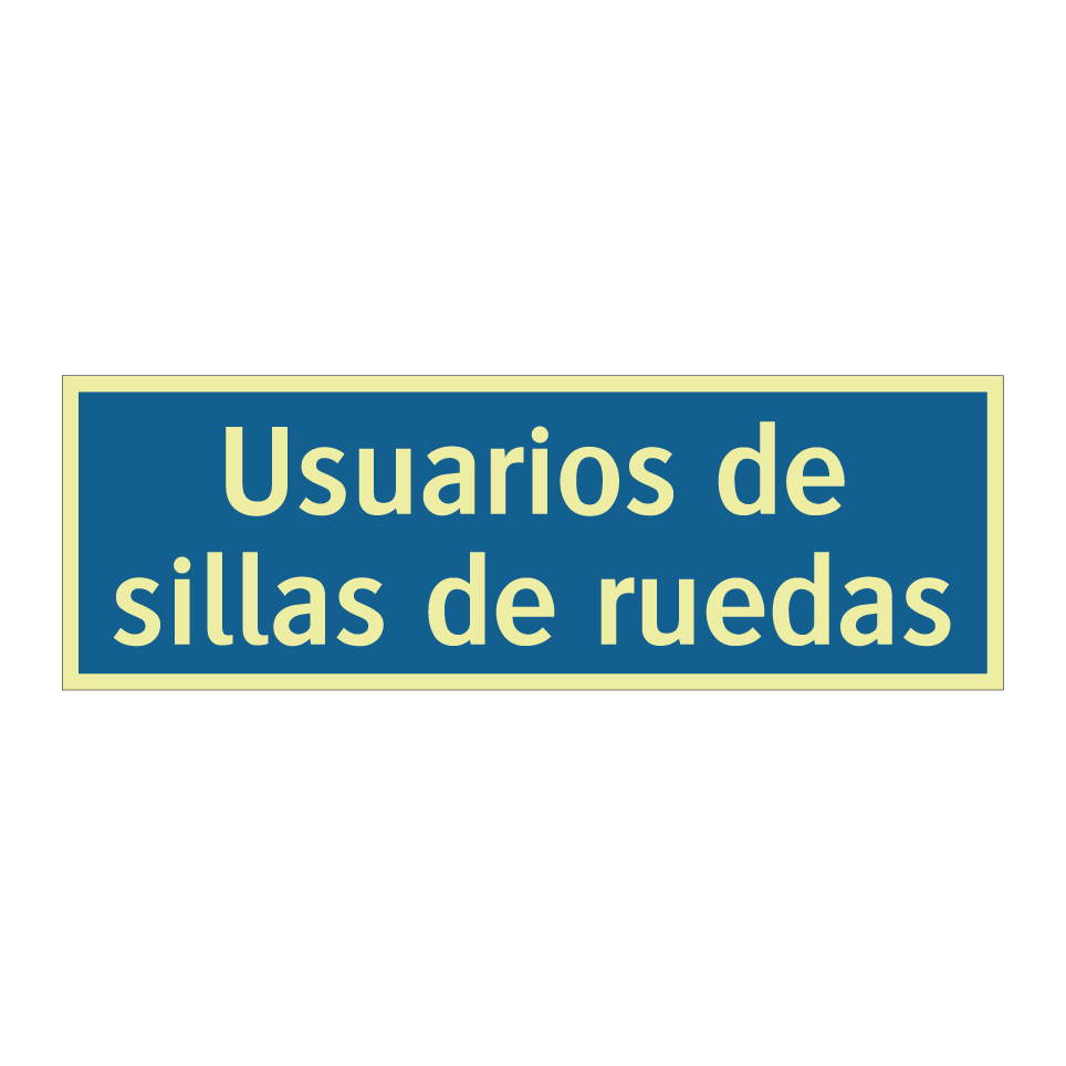 Usuarios de sillas de ruedas