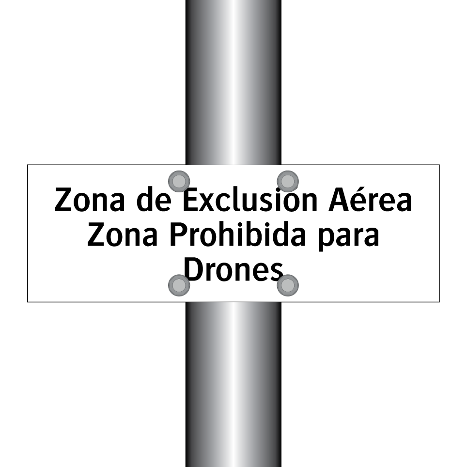 Zona de Exclusión Aérea Zona Prohibida para Drones