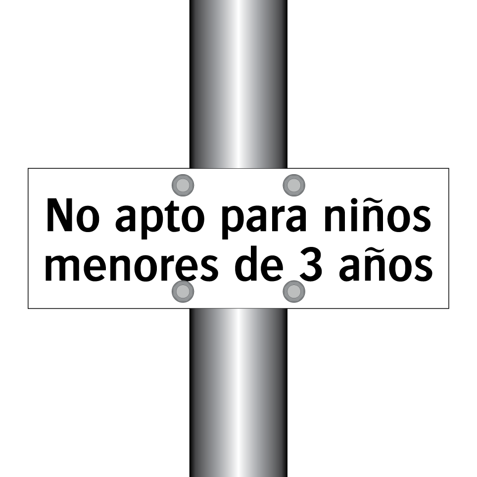 No apto para niños menores de 3 años