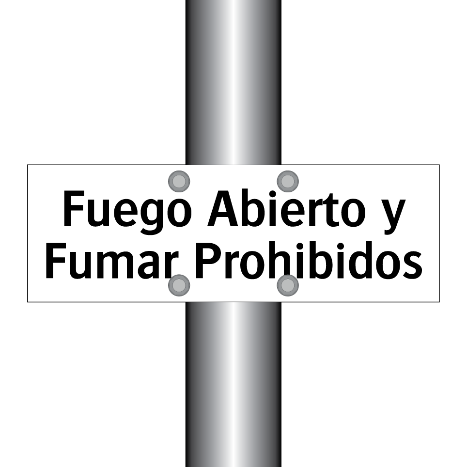 Fuego Abierto y Fumar Prohibidos