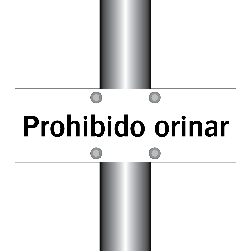 Prohibido orinar