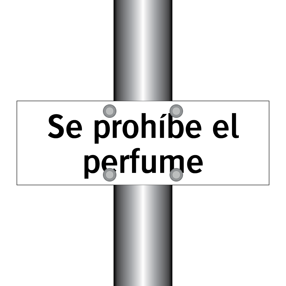 Se prohíbe el perfume