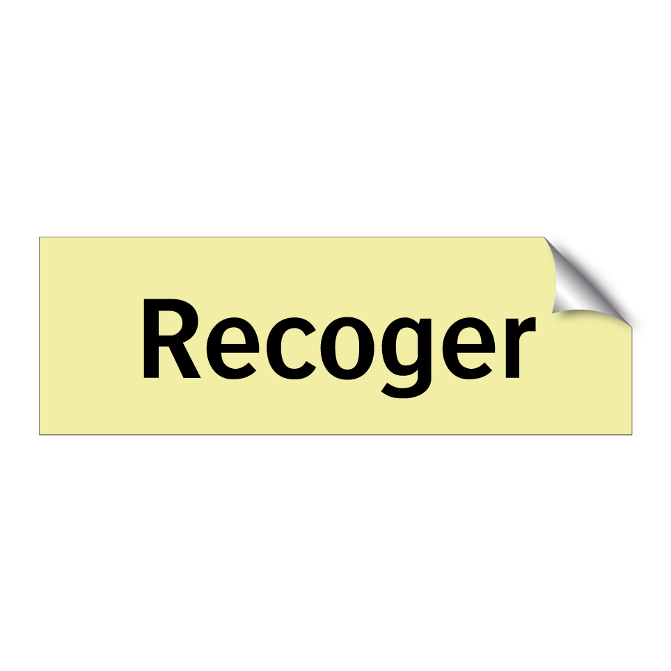 Recoger