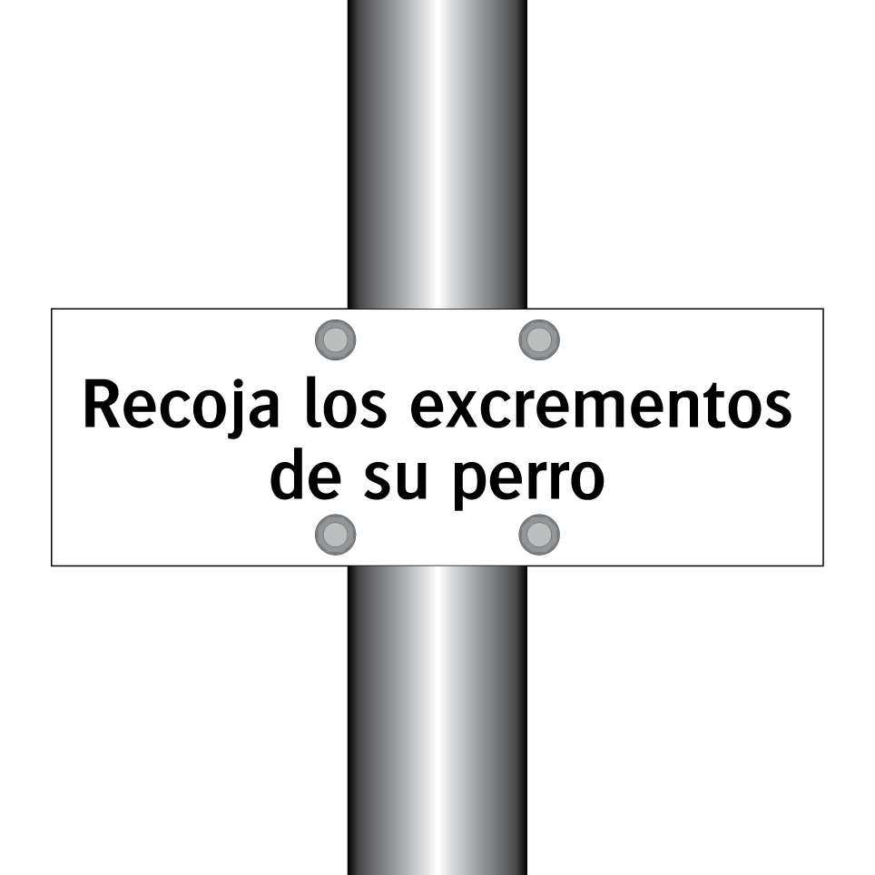 Recoja los excrementos de su perro