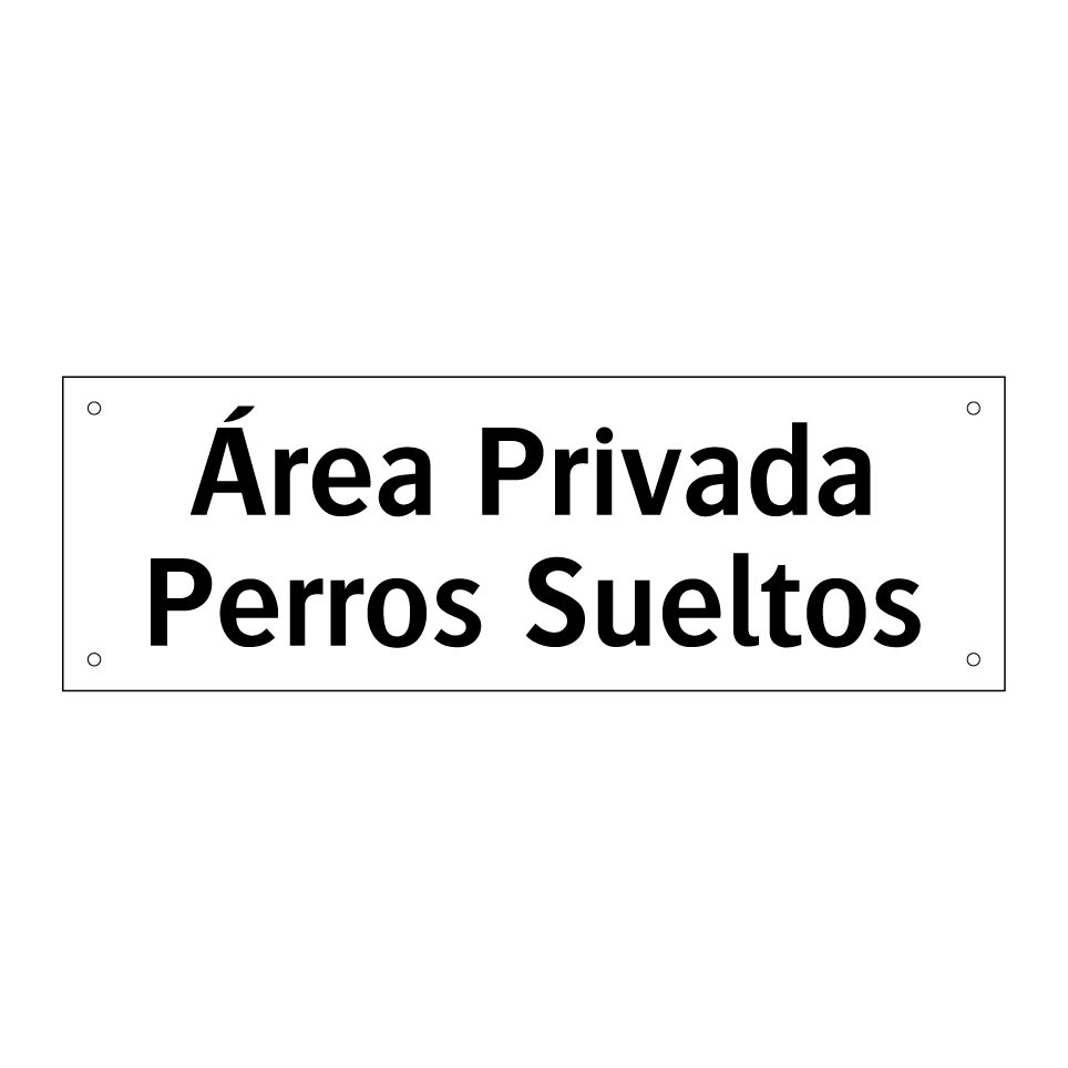 Área Privada Perros Sueltos