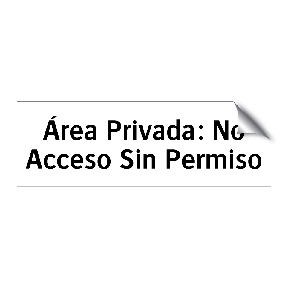 Área Privada: No Acceso Sin Permiso