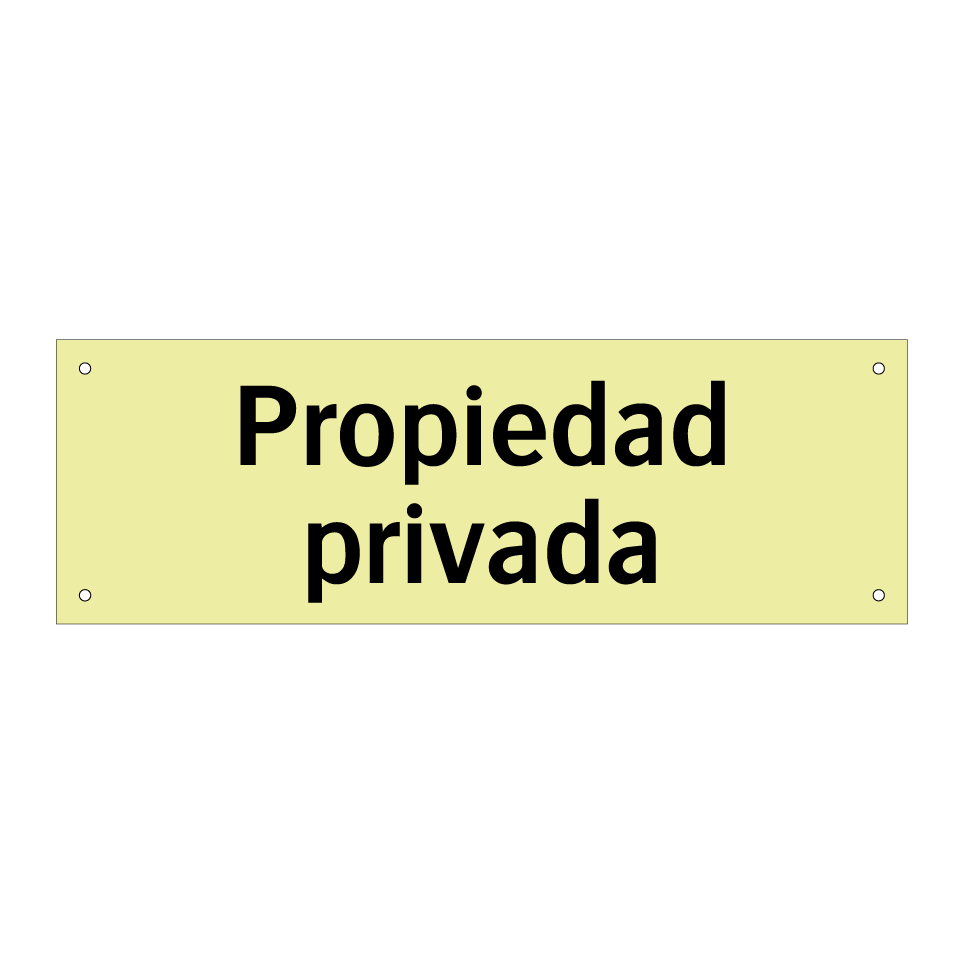 Propiedad privada