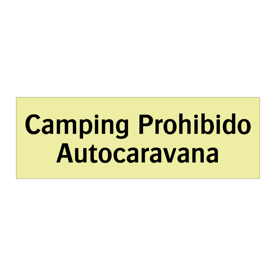 Camping Prohibido Autocaravana