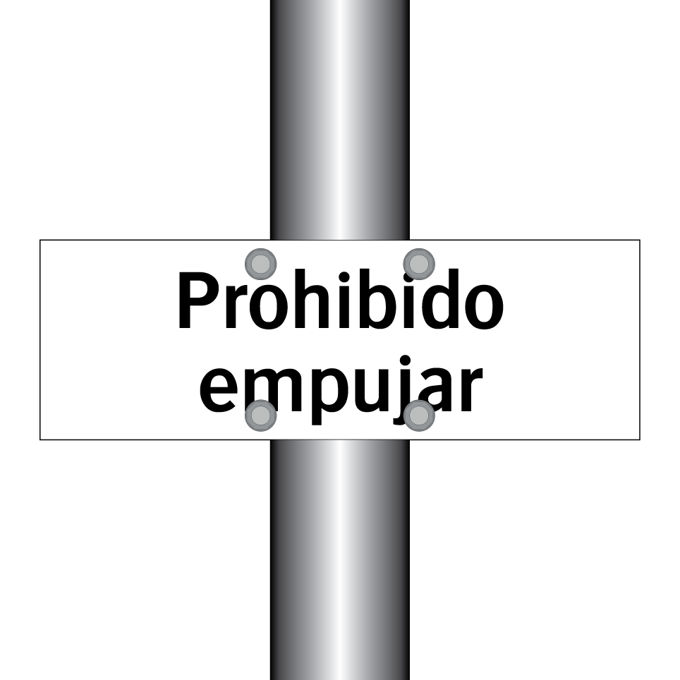 Prohibido empujar