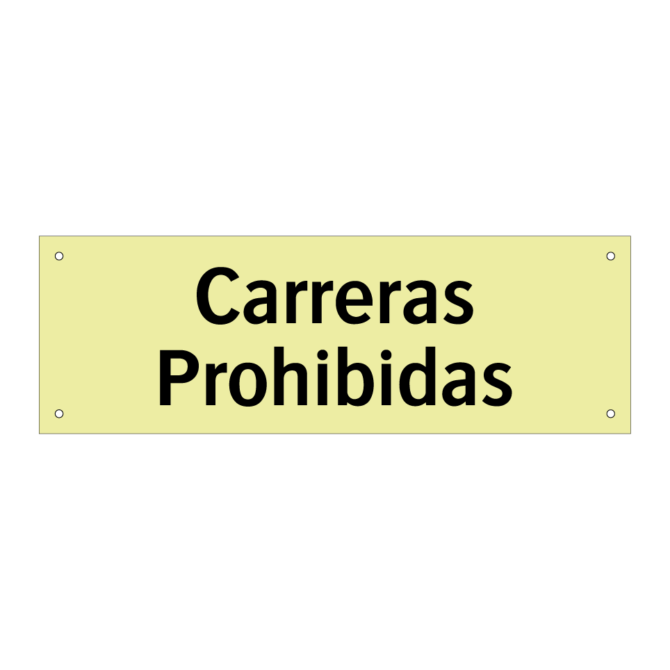Carreras Prohibidas