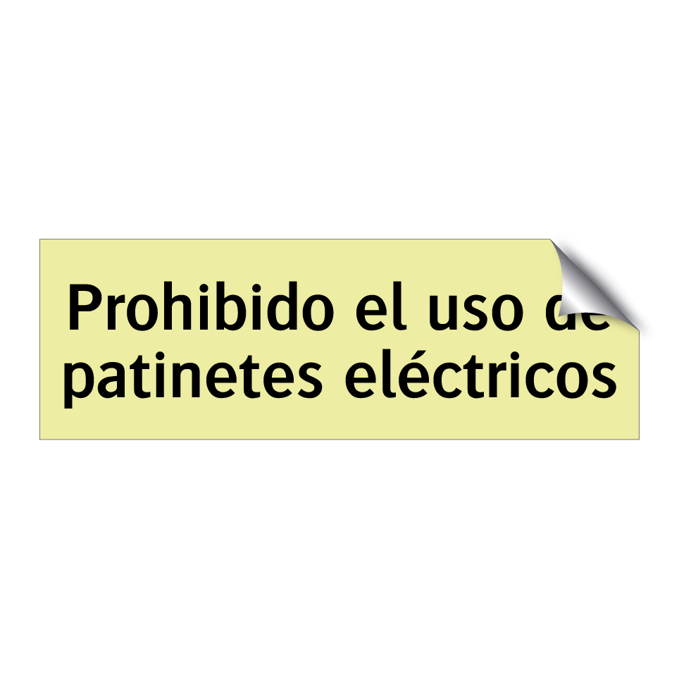 Prohibido el uso de patinetes eléctricos