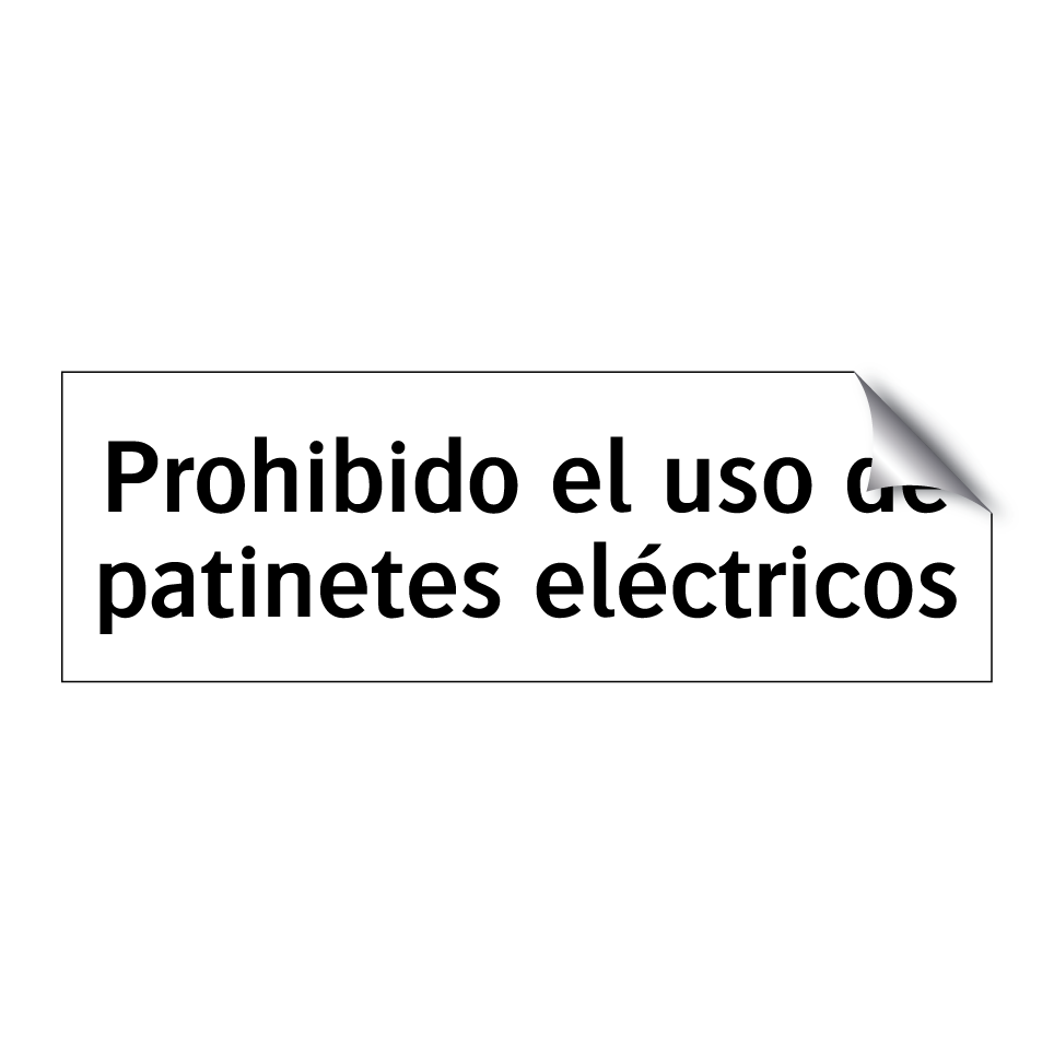 Prohibido el uso de patinetes eléctricos