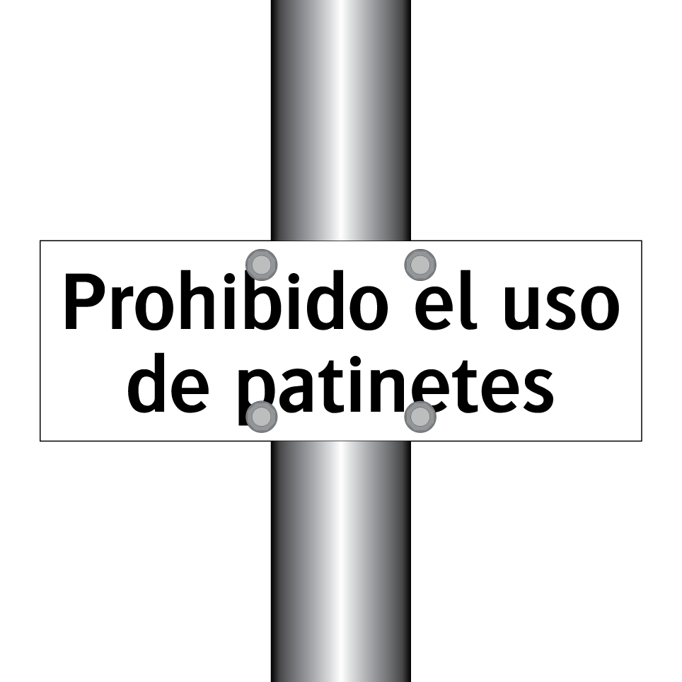 Prohibido el uso de patinetes