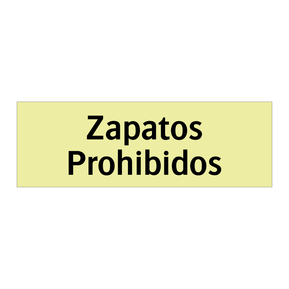Zapatos Prohibidos