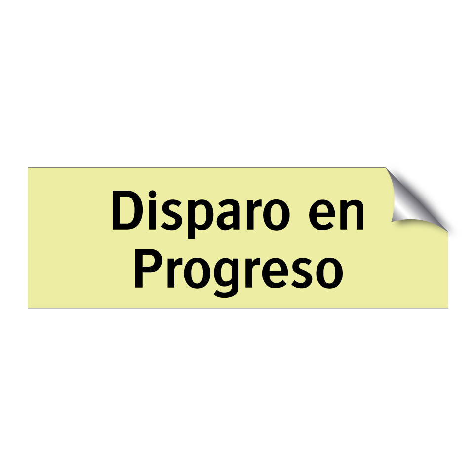Disparo en Progreso