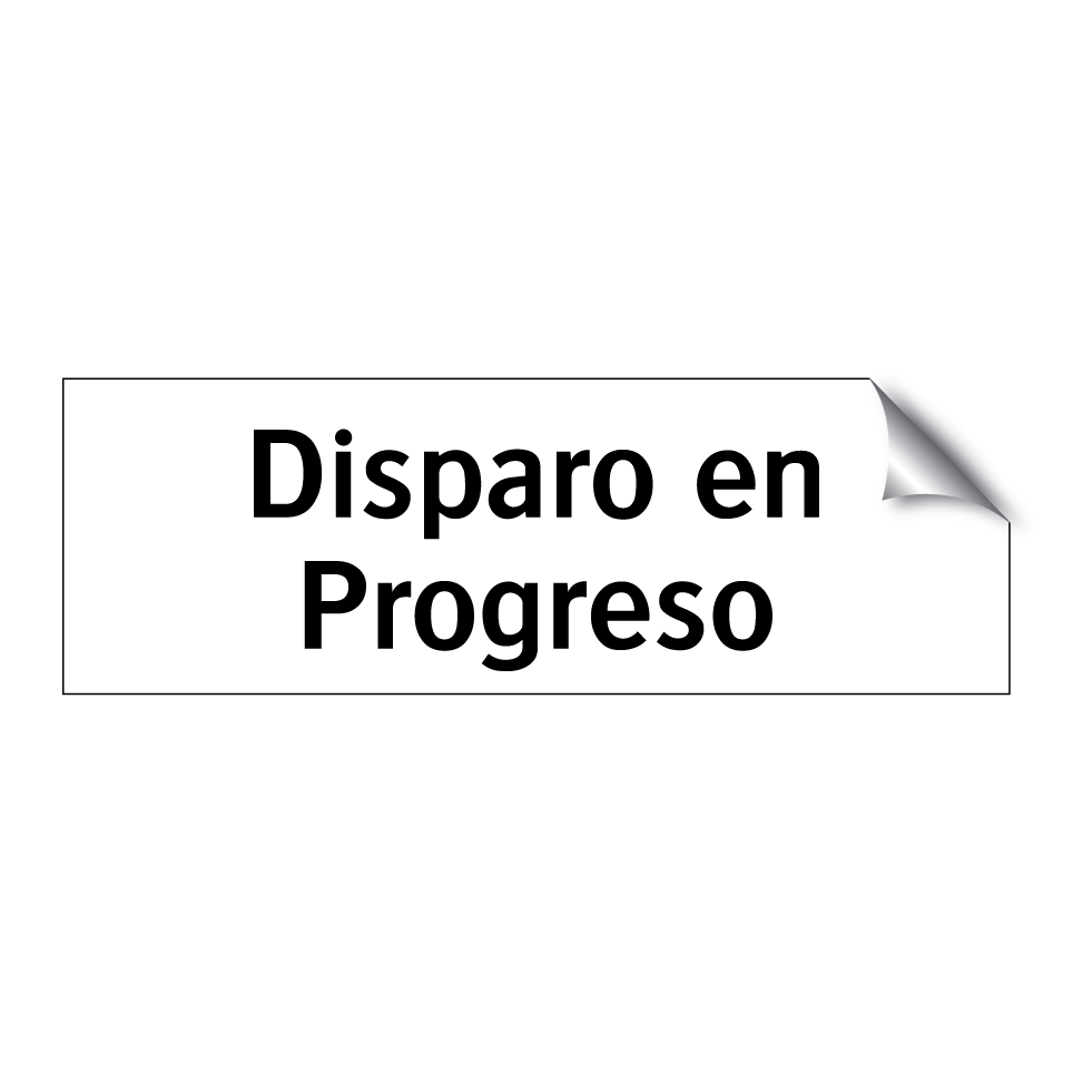 Disparo en Progreso