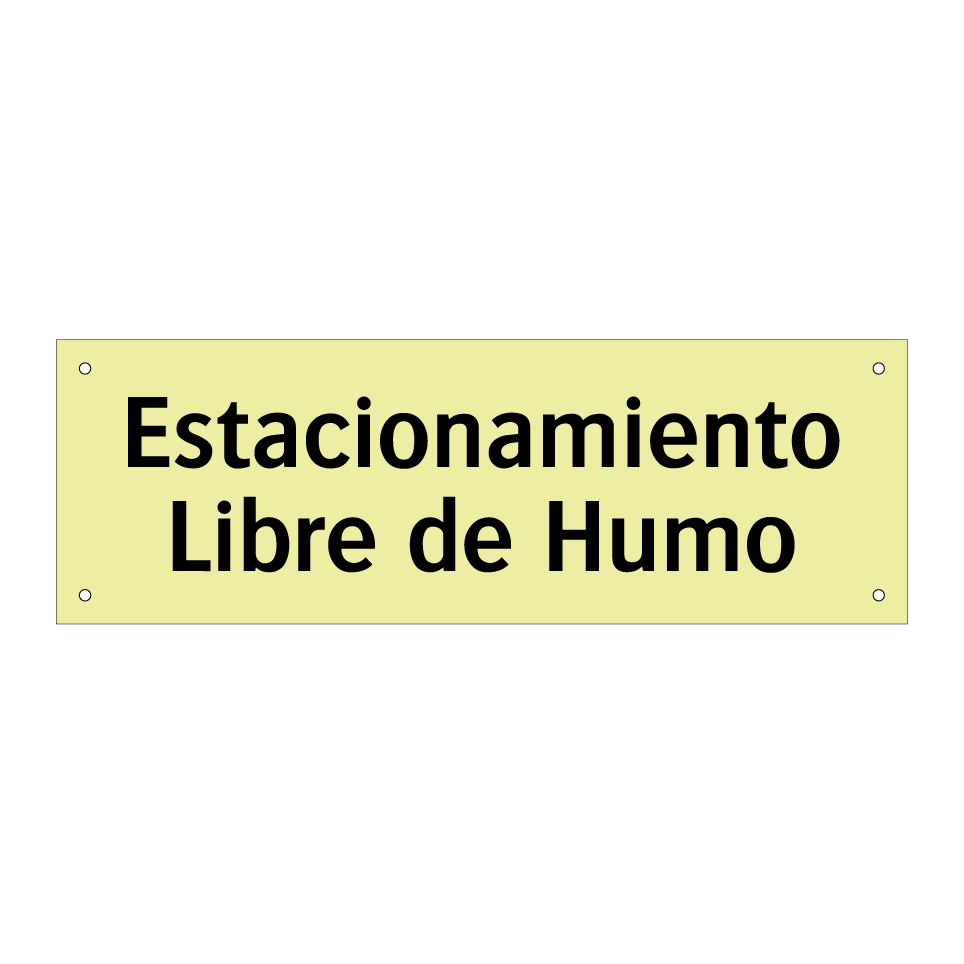 Estacionamiento Libre de Humo