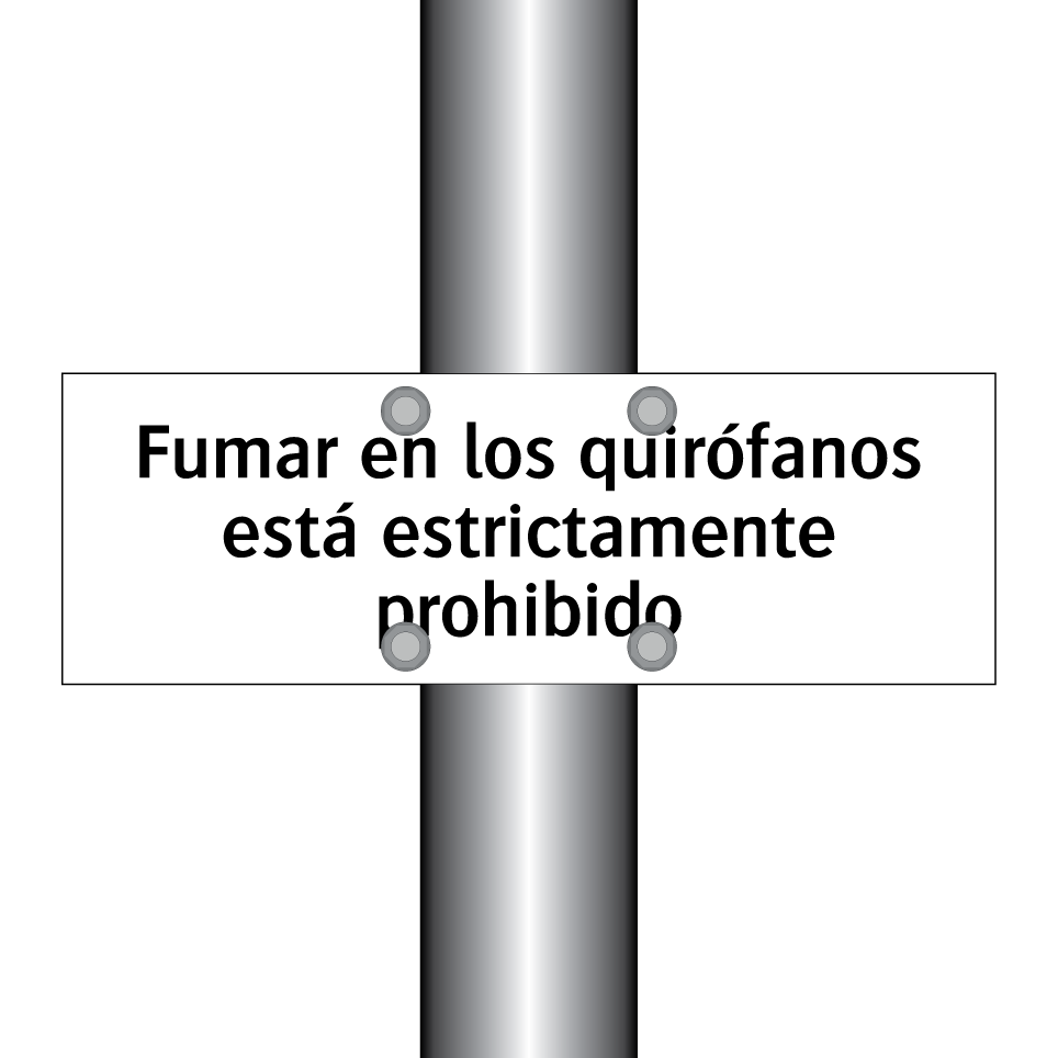 Fumar en los quirófanos está estrictamente prohibido