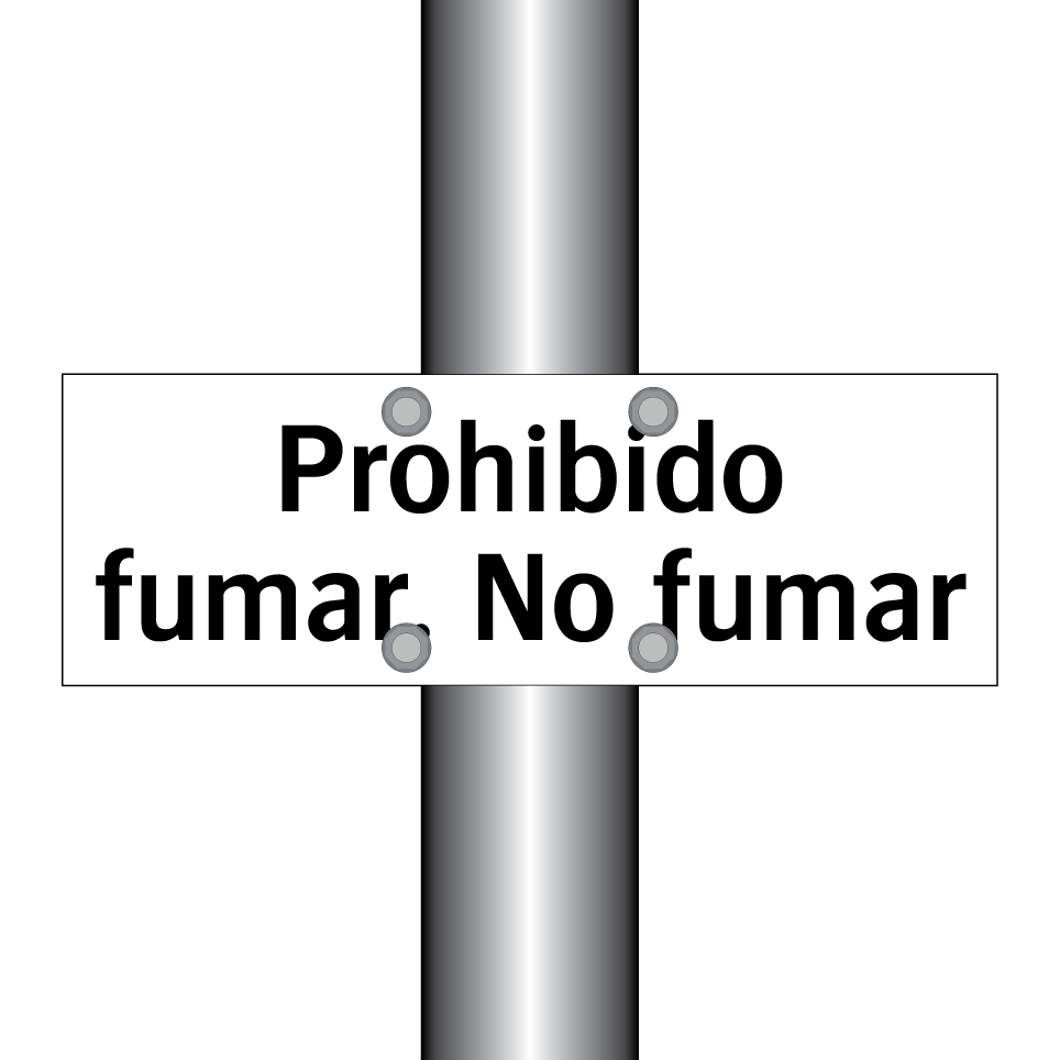 Prohibido fumar. No fumar