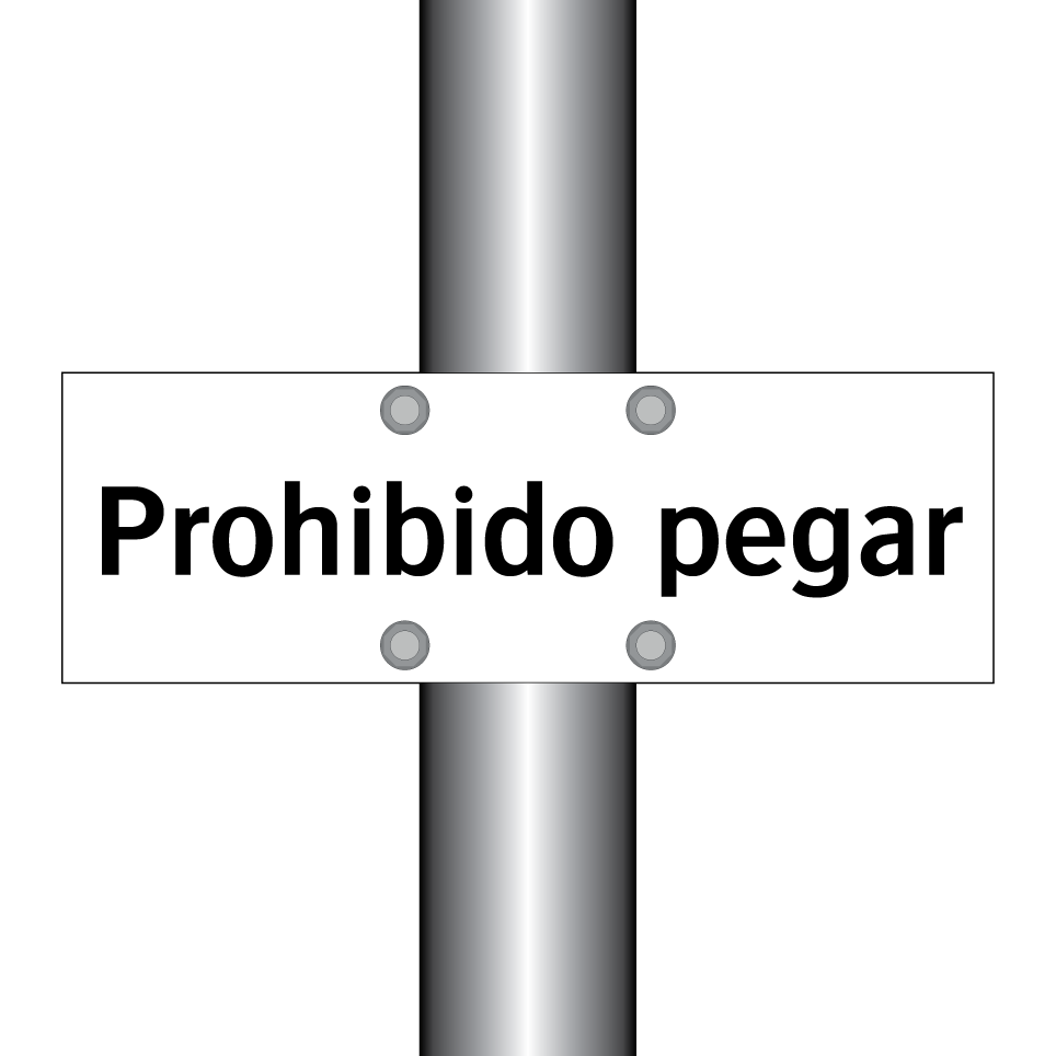 Prohibido pegar