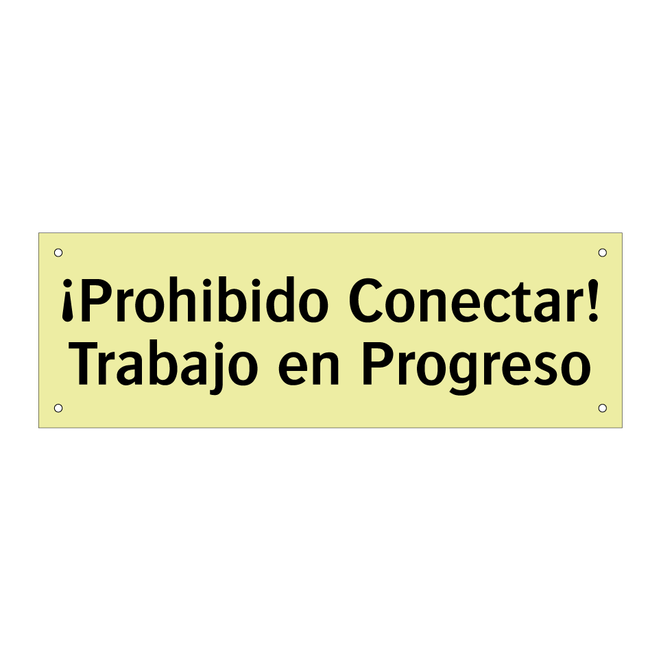 ¡Prohibido Conectar! Trabajo en Progreso