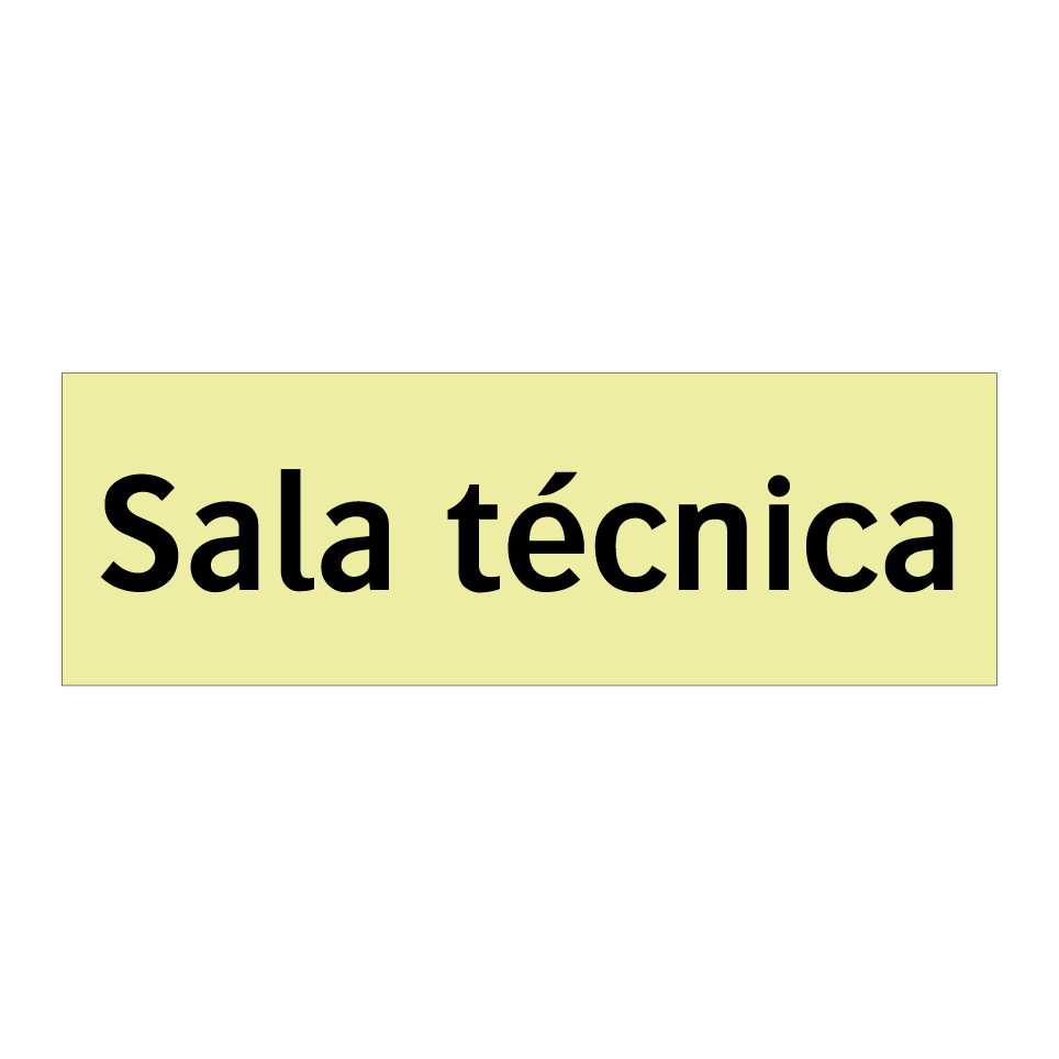 Sala técnica