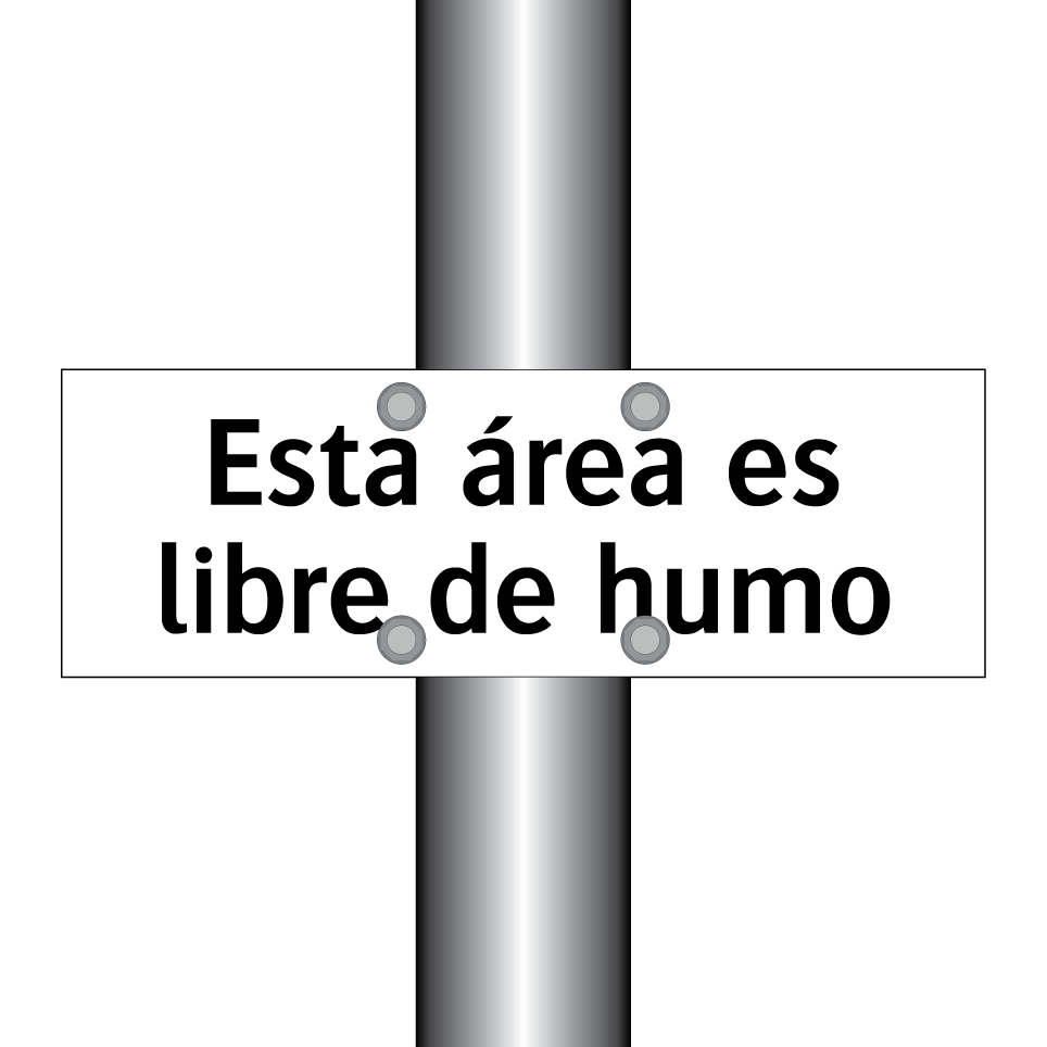 Esta área es libre de humo