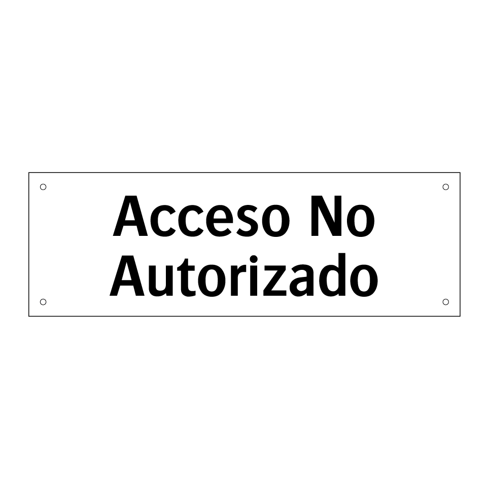 Acceso No Autorizado
