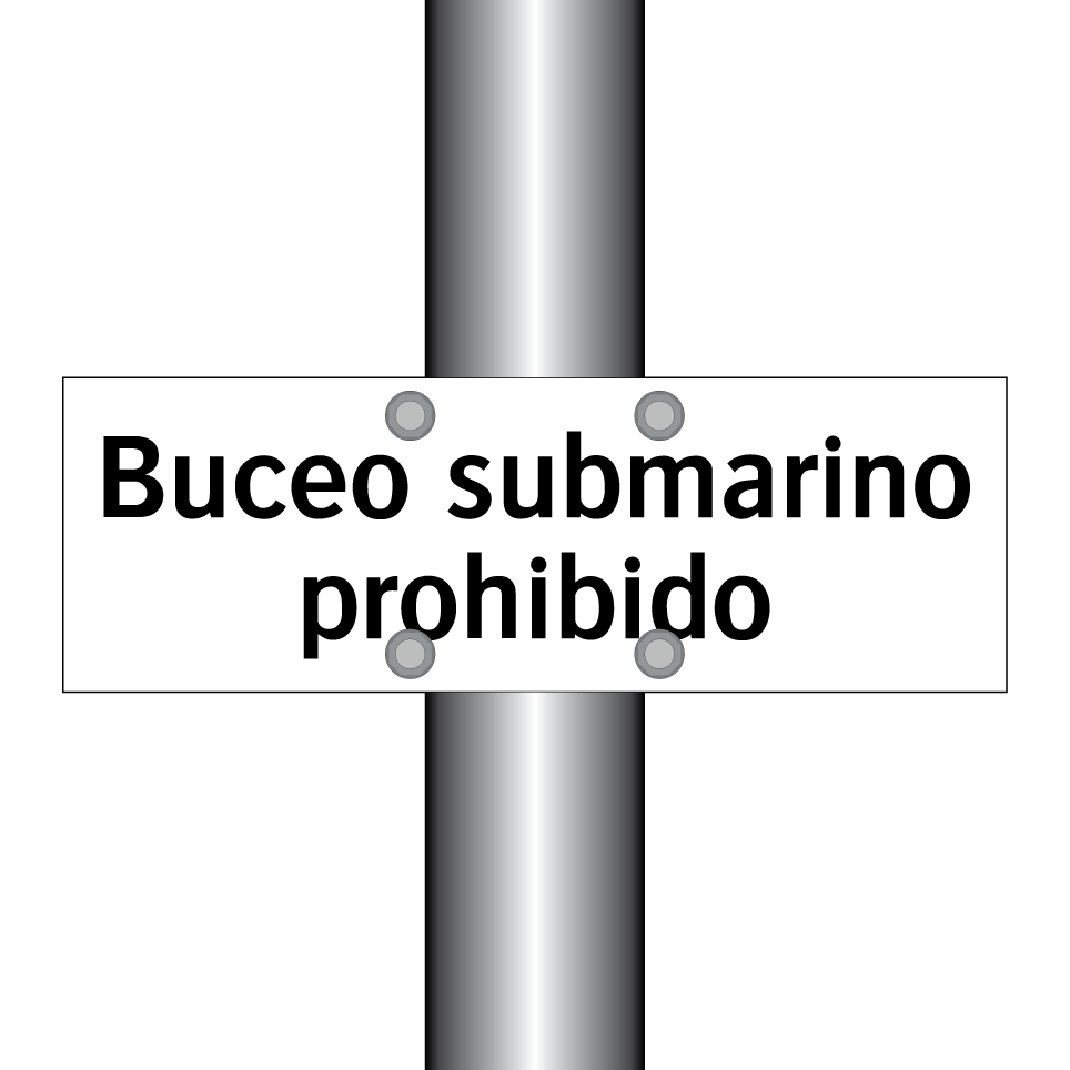 Buceo submarino prohibido