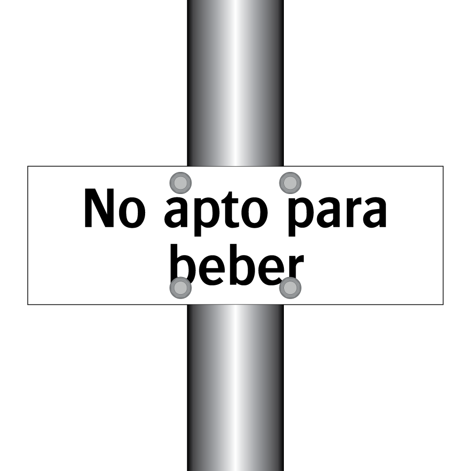 No apto para beber