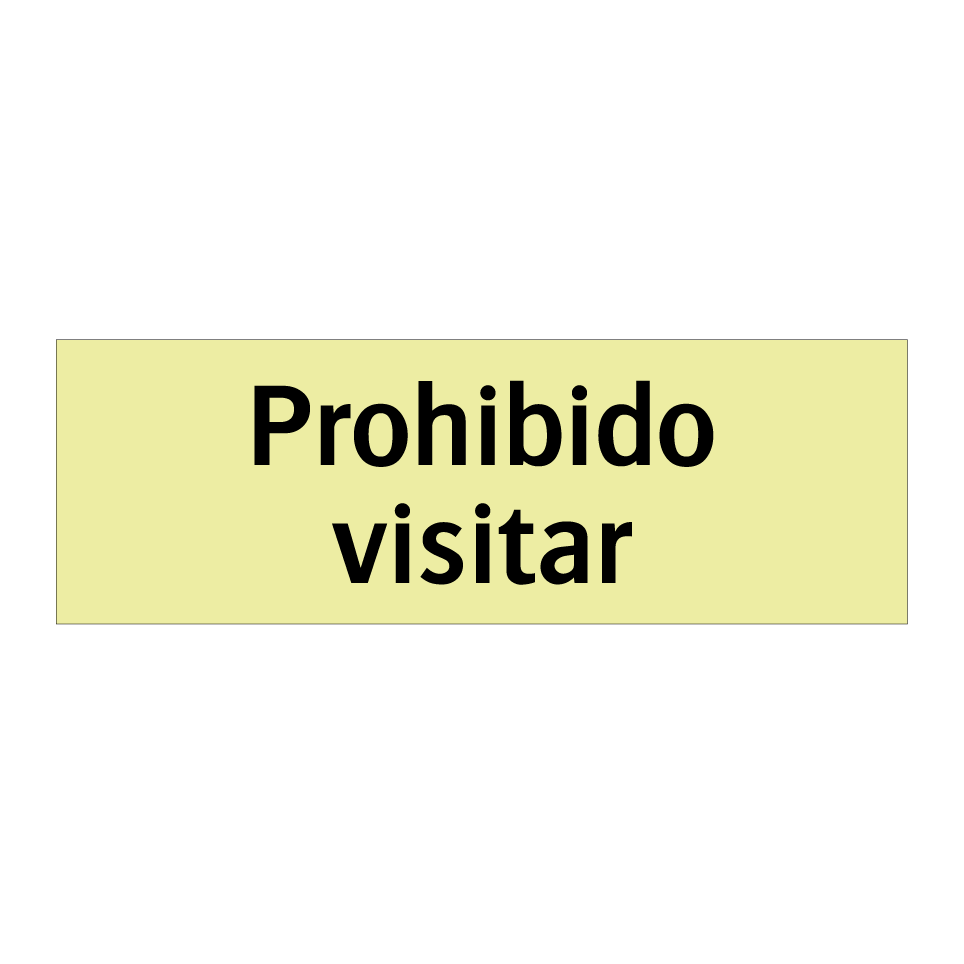 Prohibido visitar