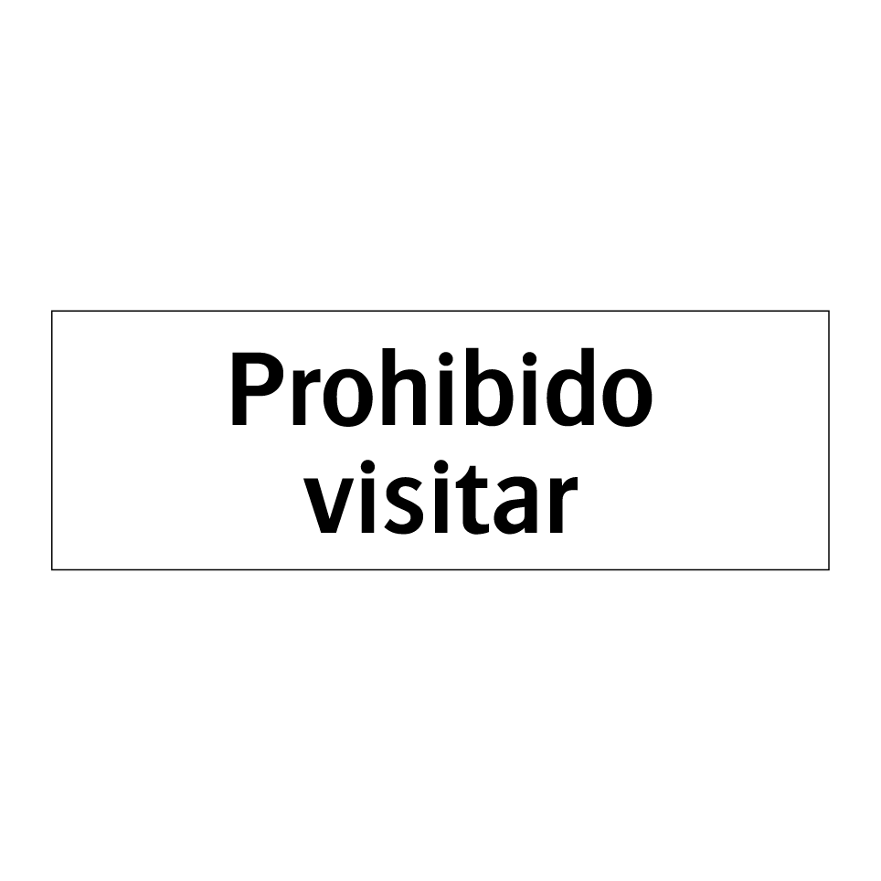 Prohibido visitar