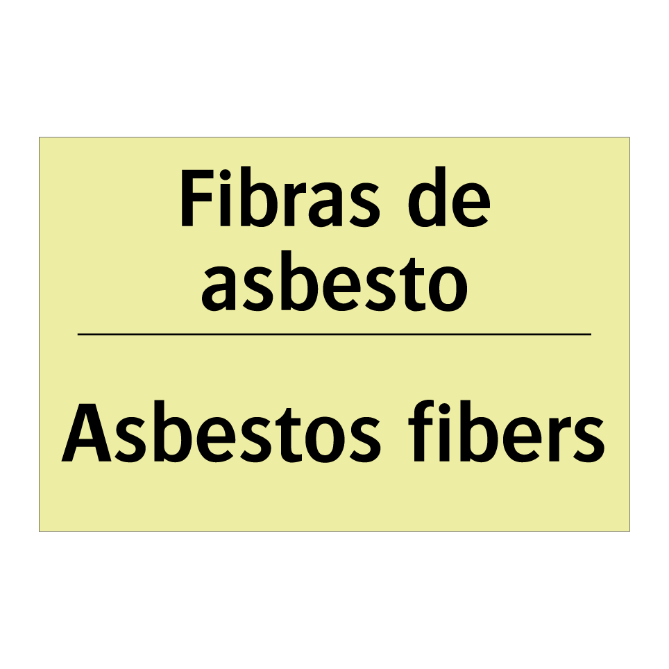 Fibras de asbesto - Asbestos fibers