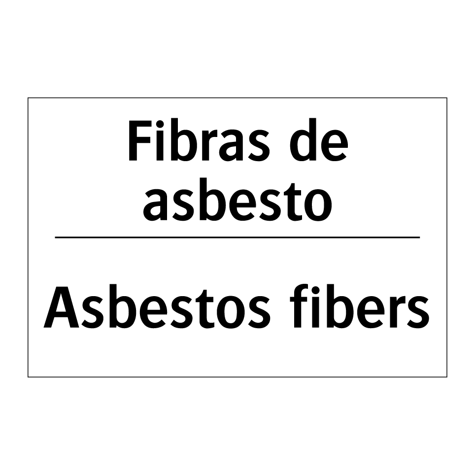 Fibras de asbesto - Asbestos fibers