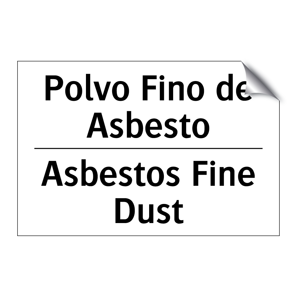 Polvo Fino de Asbesto - Asbestos Fine Dust