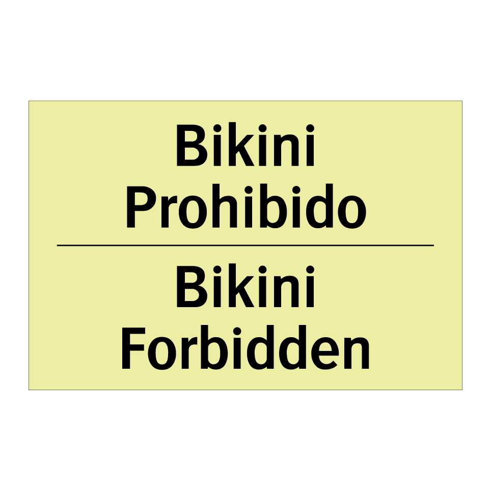 Bikini Prohibido - Bikini Forbidden
