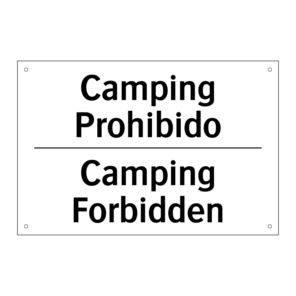 Camping Prohibido - Camping Forbidden