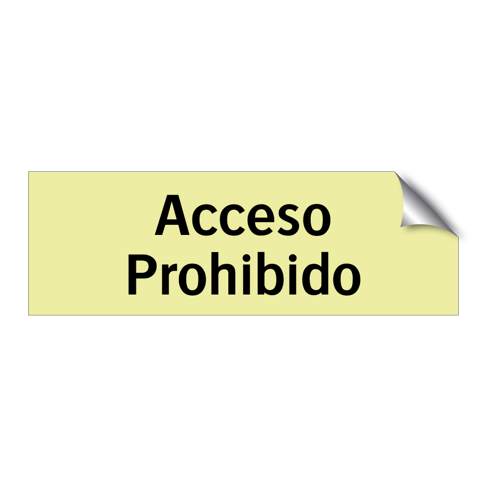 Acceso Prohibido