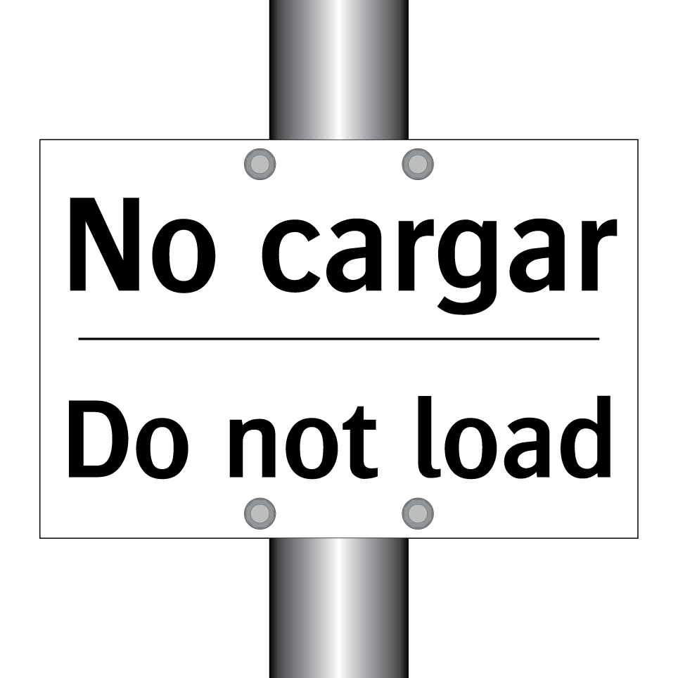 No cargar - Do not load