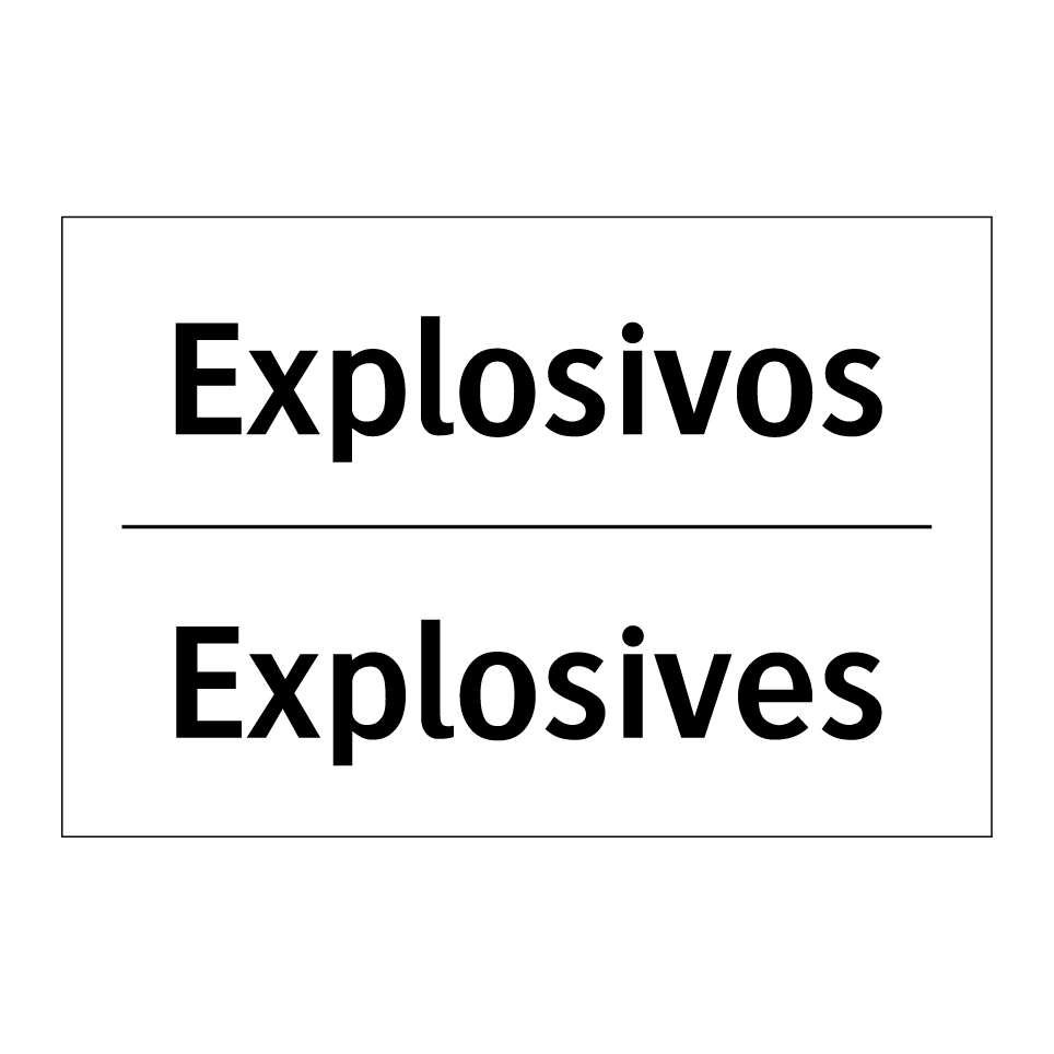 Explosivos - Explosives