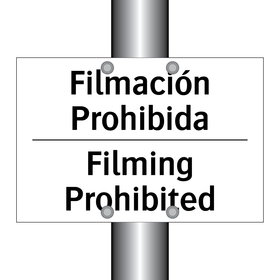 Filmación Prohibida - Filming Prohibited
