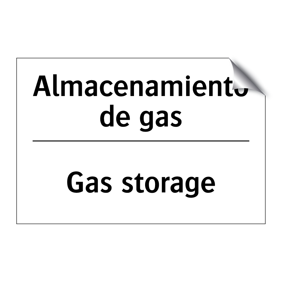 Almacenamiento de gas - Gas storage