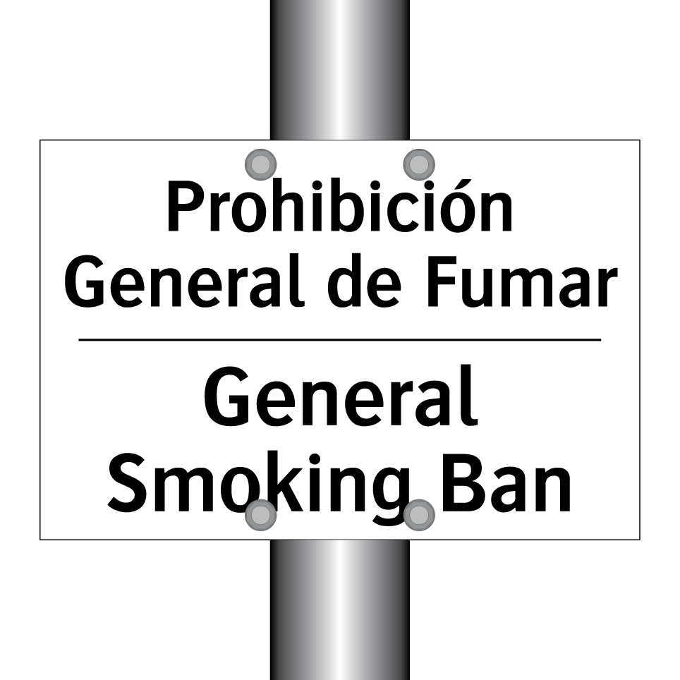 Prohibición General de Fumar - General Smoking Ban