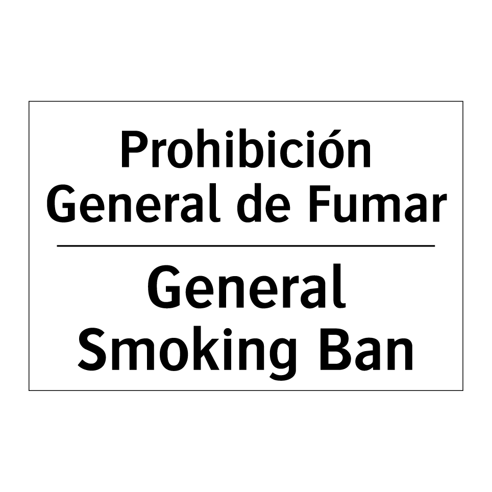 Prohibición General de Fumar - General Smoking Ban