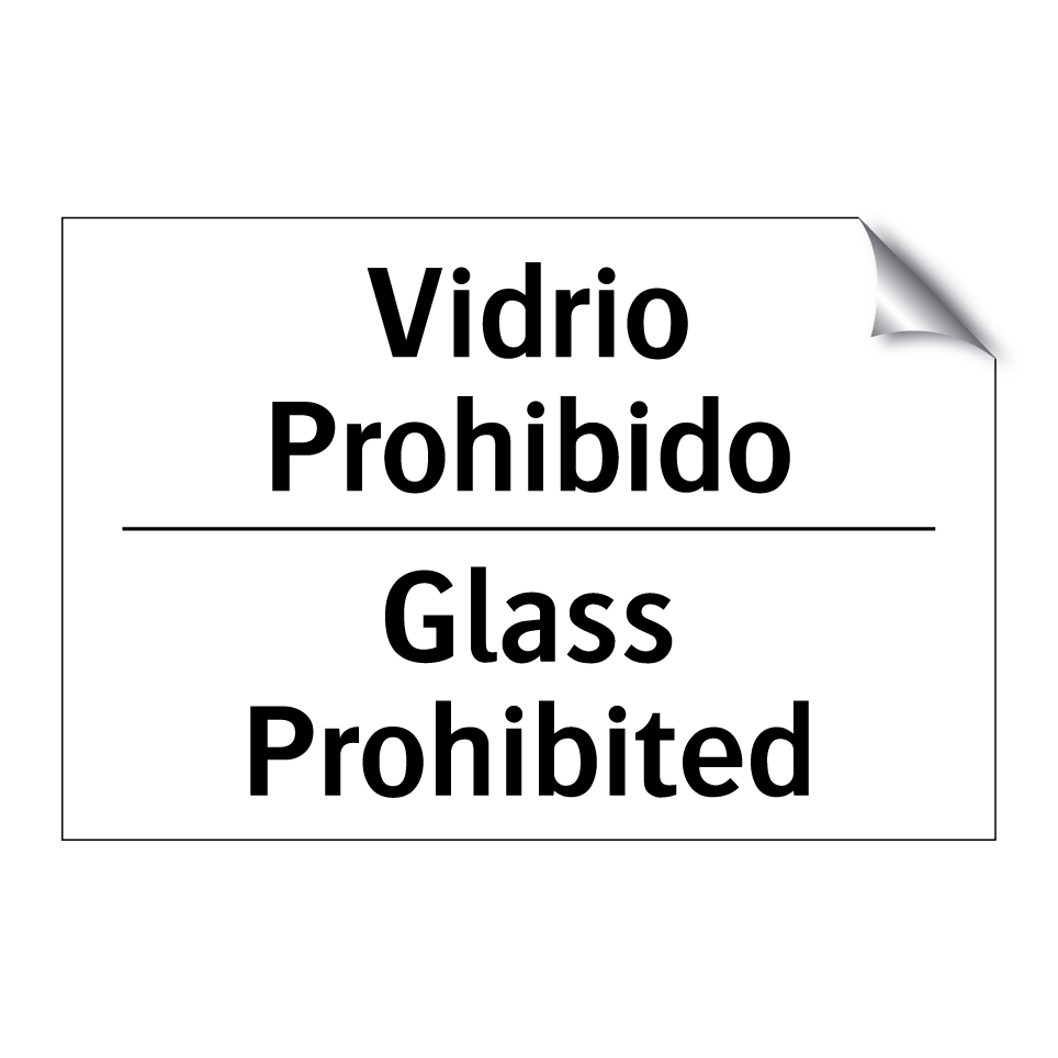 Vidrio Prohibido - Glass Prohibited