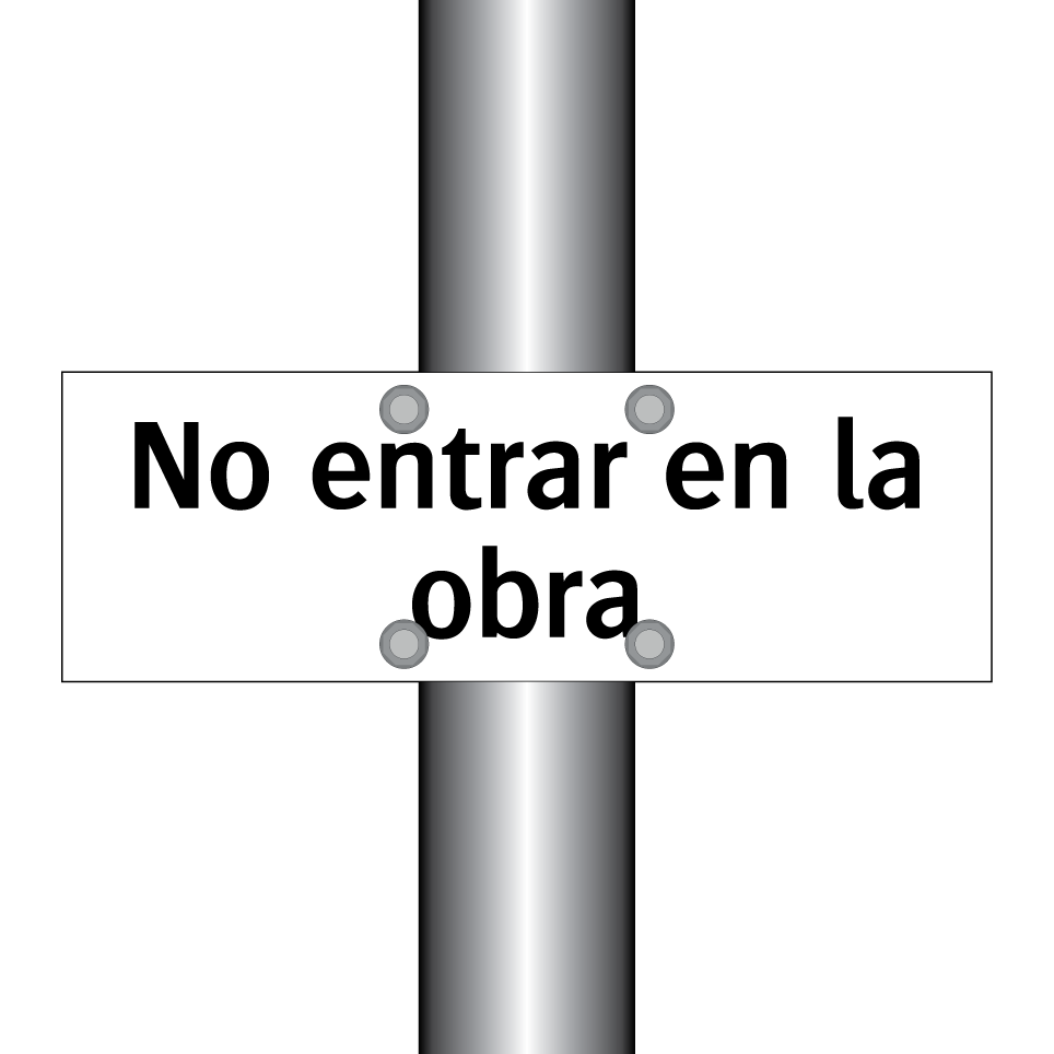 No entrar en la obra