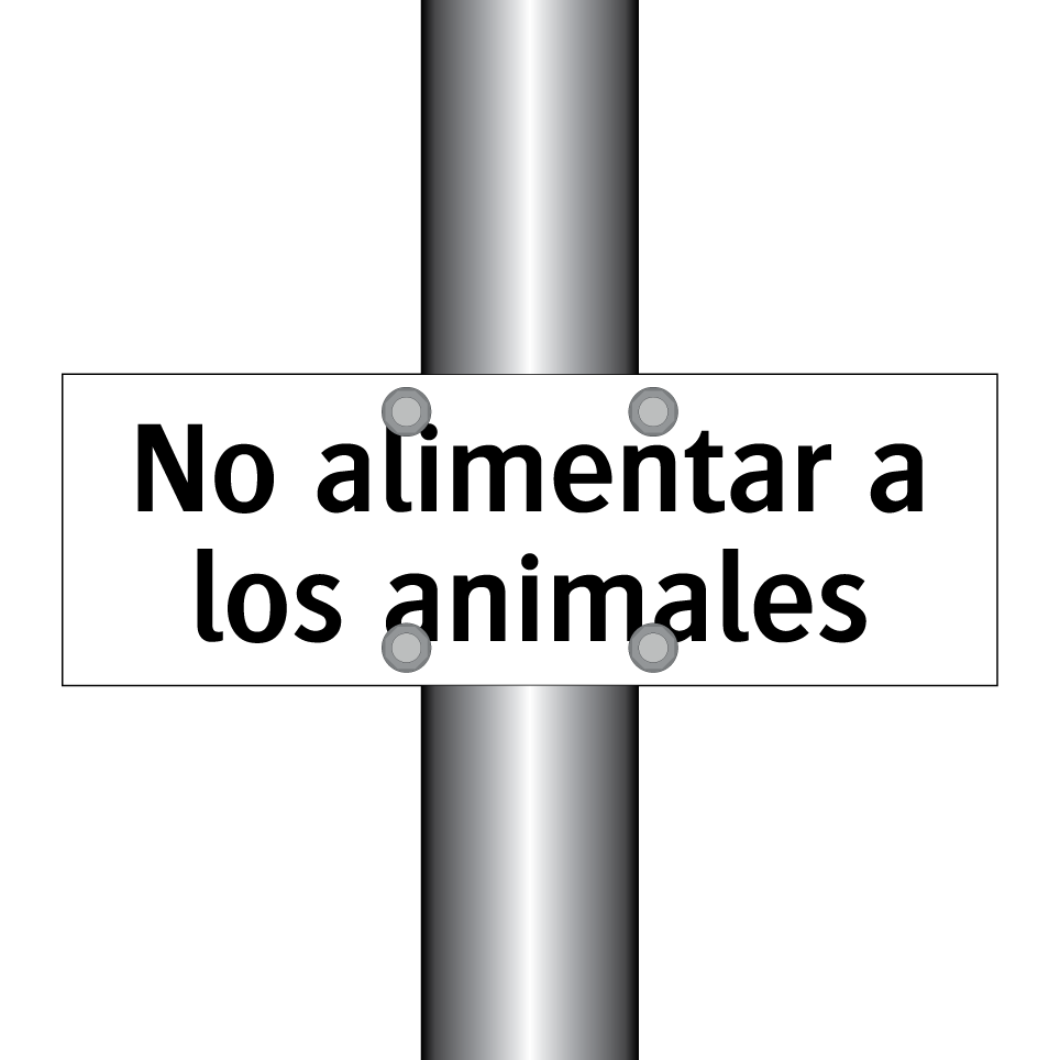 No alimentar a los animales